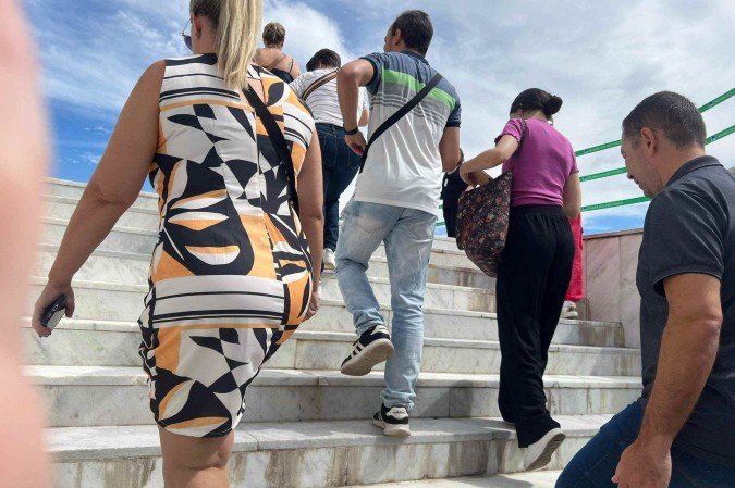 Visitantes têm acesso à rampa das cúpulas do Palácio