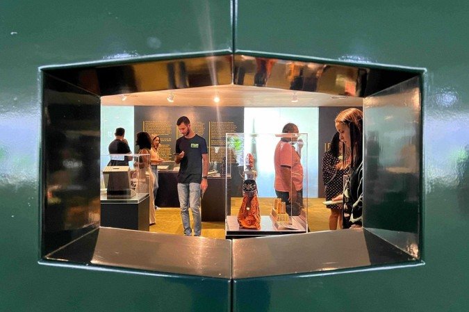 Exposições fazem parte do tour guiado ao Palácio do Congresso Nacional