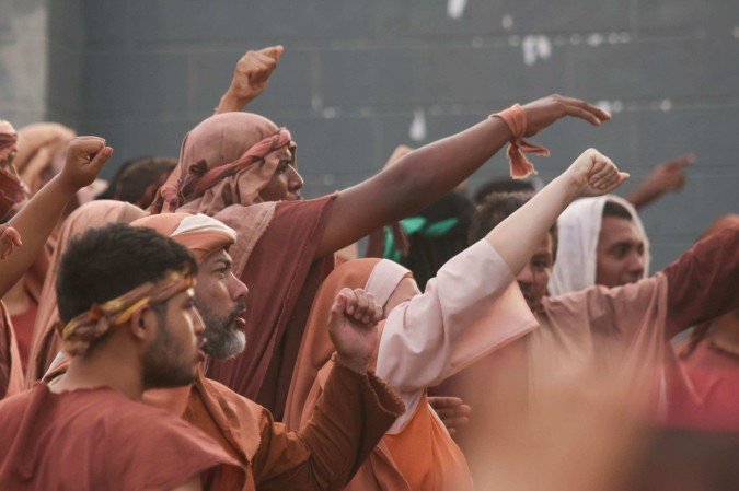  18/04/2025 Luis Nova /CB/DA Press. CB - Via Sacra no Morro da Capelinha em Planaltina-DF