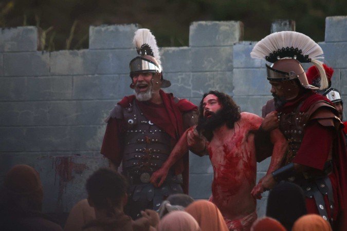  18/04/2025 Luis Nova /CB/DA Press. CB - Via Sacra no Morro da Capelinha em Planaltina-DF