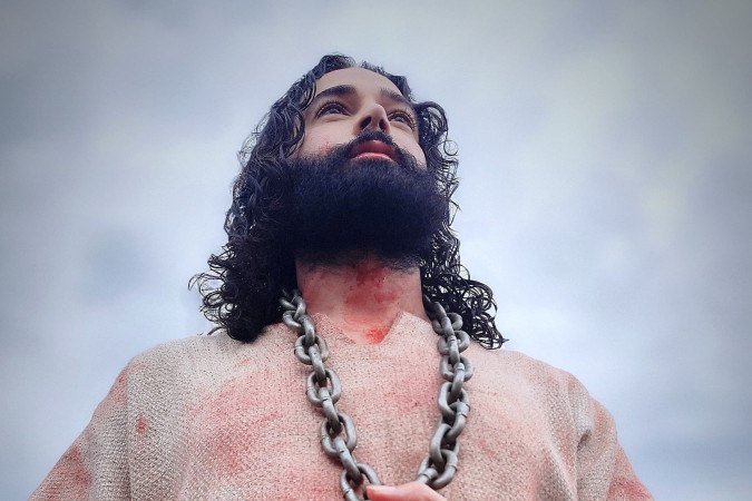  18/04/2025 Ed Alves /CB/DA Press. CB - Via Sacra no Morro da Capelinha em Planaltina-DF