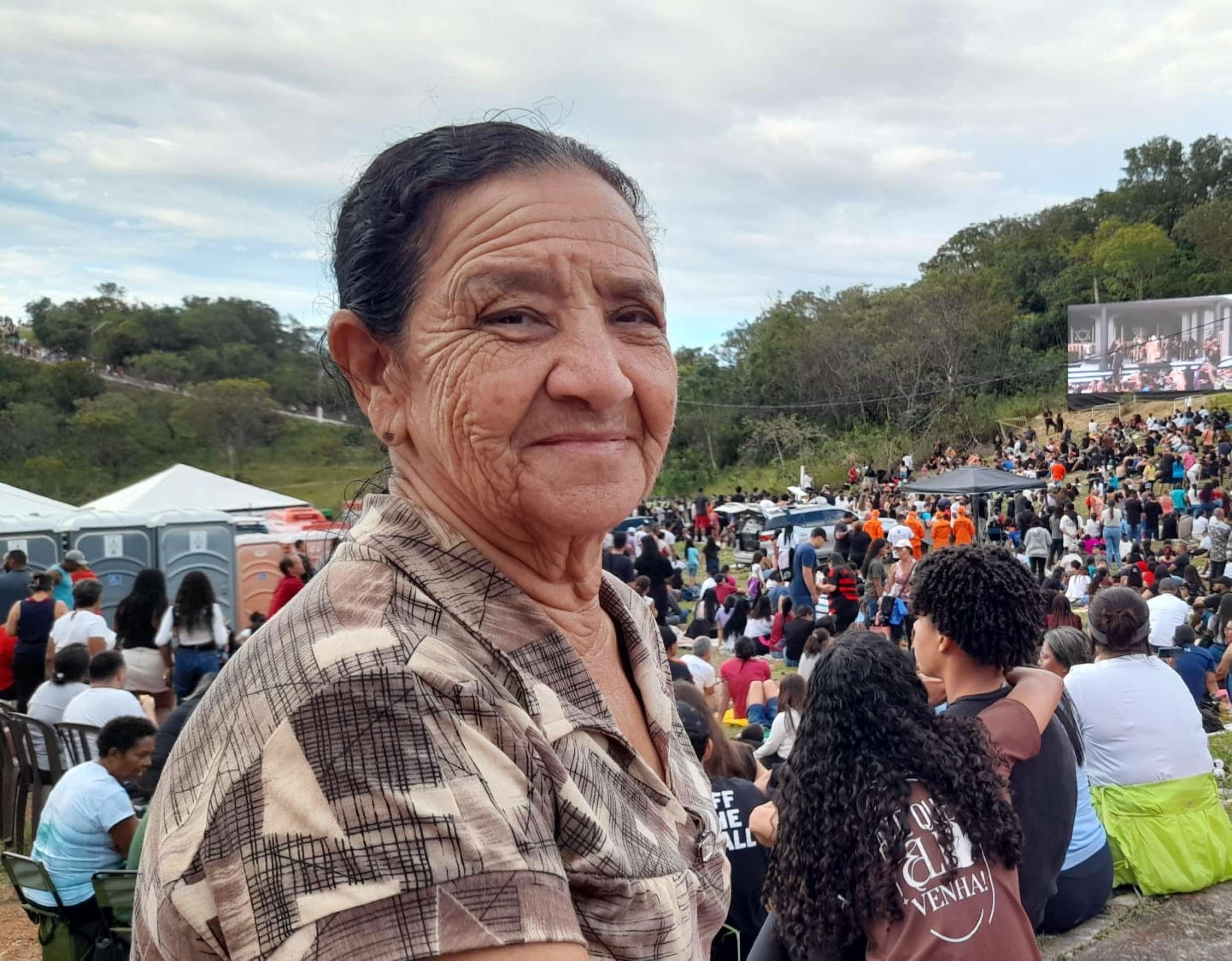 Encenação da Paixão de Cristo no Morro da Capelinha, em Planaltina