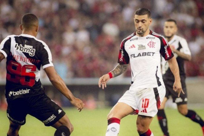 ARRASCAETA – Um primeiro tempo muito apagado, sem a qualidade no passe, até mesmo em bolas paradas. NOTA 5,0. Foto: Gilvan de Souza/Flamengo