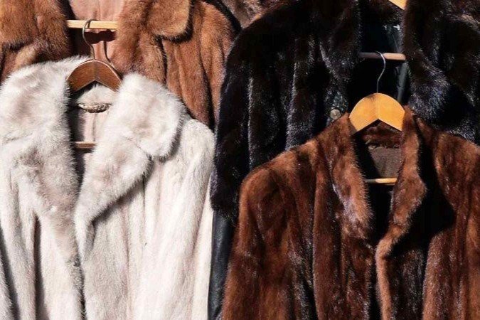 Marcas como Gabriela Hearst apresentaram casacos de pele falsas como parte das coleções outono/inverno 2025/2026 - (crédito: Getty Images) Marcas como Gabriela Hearst apresentaram casacos de pele falsas como parte das coleções outono/inverno 2025/2026 - (crédito: Getty Images)