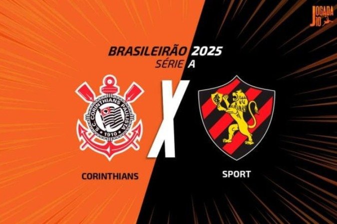 Corinthians e Sport se enfrentam no jogo que abre a rodada deste fim de semana do Brasileirão - (crédito: Foto: Arte Jogada10) Corinthians e Sport se enfrentam no jogo que abre a rodada deste fim de semana do Brasileirão - (crédito: Foto: Arte Jogada10)