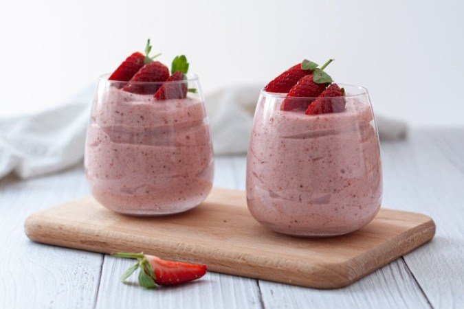 Musse de morango (Imagem: Mycleverway | Shutterstock) - (crédito: EdiCase) Musse de morango (Imagem: Mycleverway | Shutterstock) - (crédito: EdiCase)