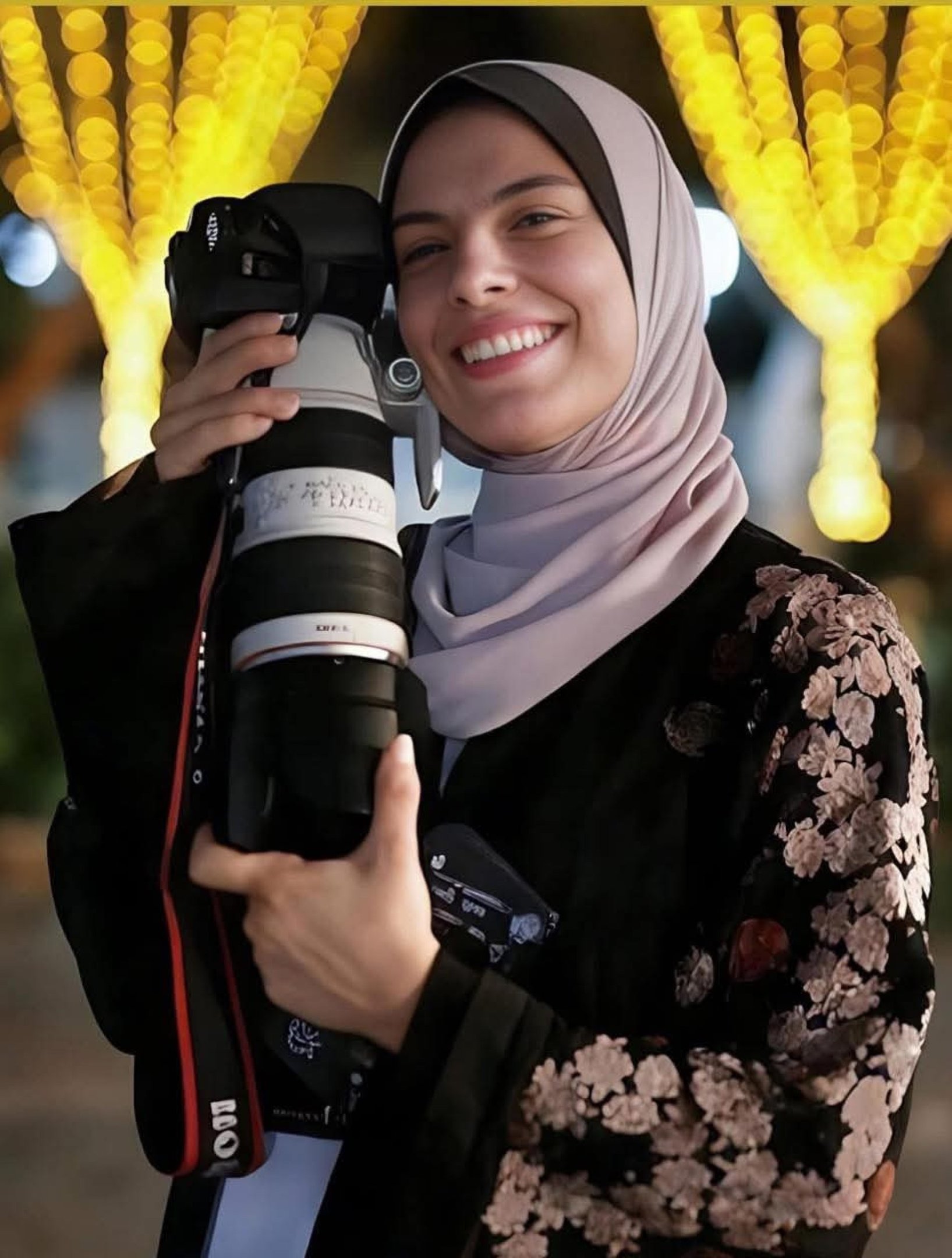 Fatma Hassouna: carreira promissora interrompida pelas bombas