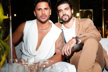 Lucas Guimarães e Caio Castro - (crédito: Foto reprodução Instagram) Lucas Guimarães e Caio Castro - (crédito: Foto reprodução Instagram)