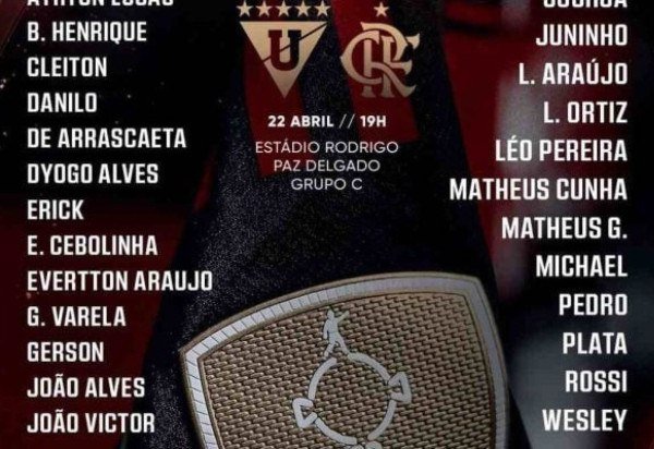 Divulgação/Flamengo