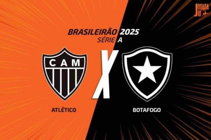 Atlético recebe o Botafogo pelo Brasileirão. Clássico é a reedição da final da Libertadores-2024 - (crédito: Foto: Arte Jogada10) Atlético recebe o Botafogo pelo Brasileirão. Clássico é a reedição da final da Libertadores-2024 - (crédito: Foto: Arte Jogada10)