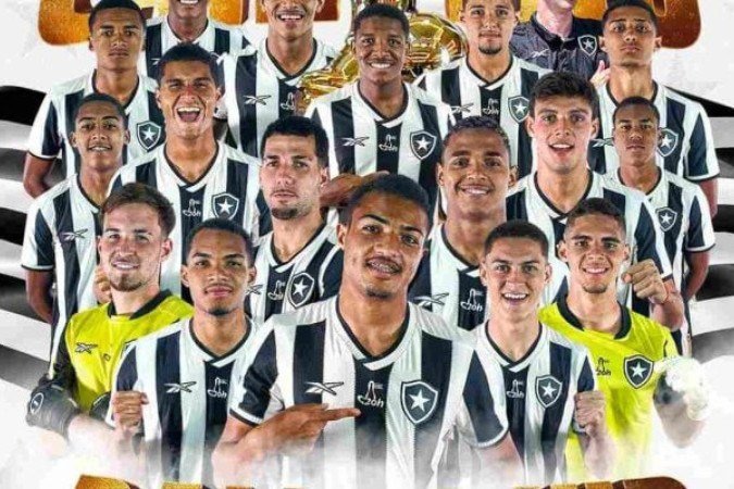 Botafogo voltará ao Brasil com taça na mala - (crédito: Foto: Divulgação/Botafogo) Botafogo voltará ao Brasil com taça na mala - (crédito: Foto: Divulgação/Botafogo)