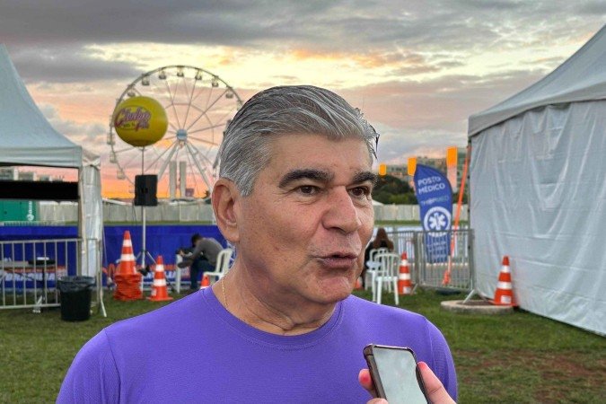 Miguel Jabour comemora sucesso da primeira fase da Maratona Brasília - (crédito: Leonardo Rodrigues) Miguel Jabour comemora sucesso da primeira fase da Maratona Brasília - (crédito: Leonardo Rodrigues)