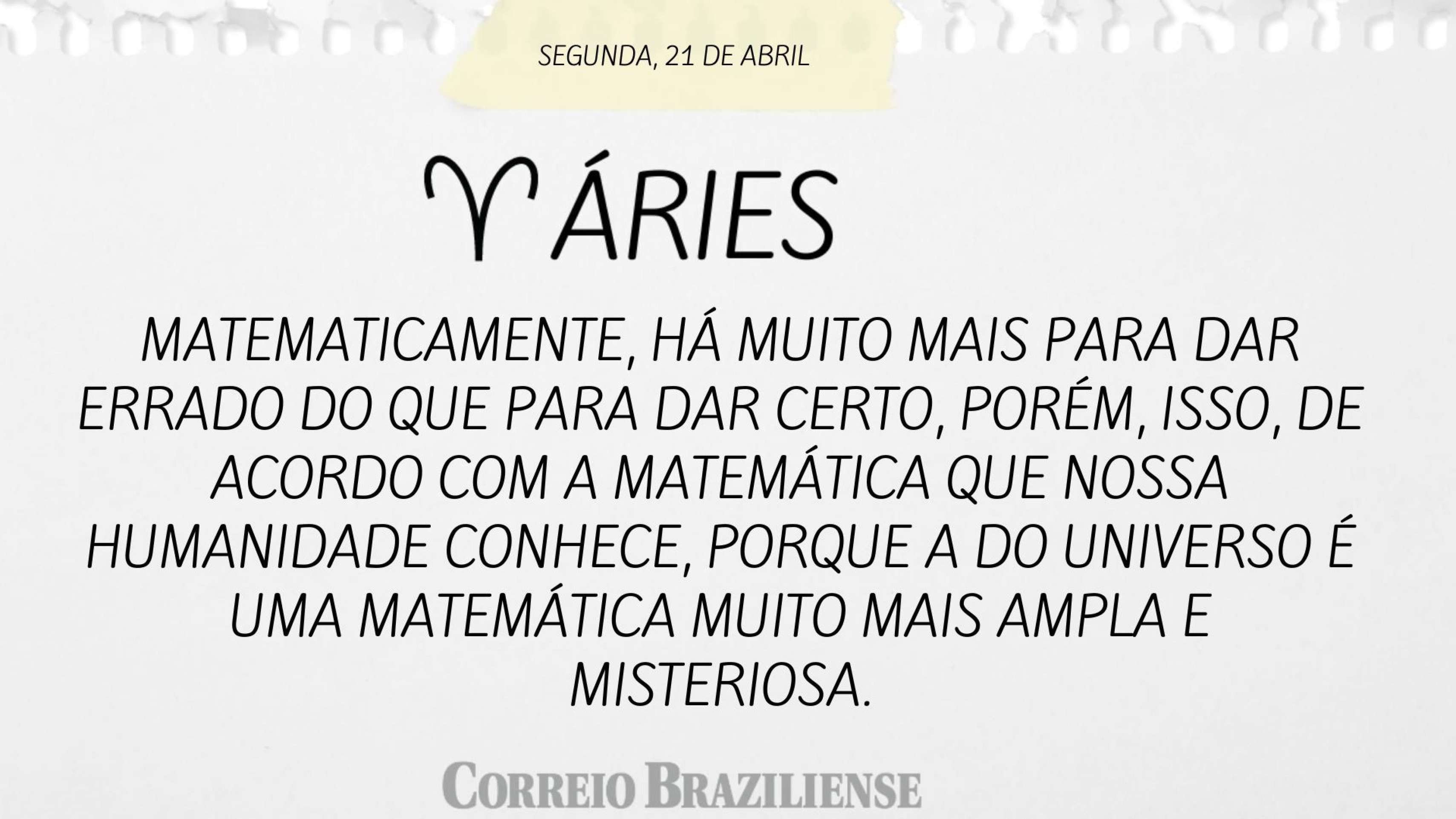 Signos | 21 de abril