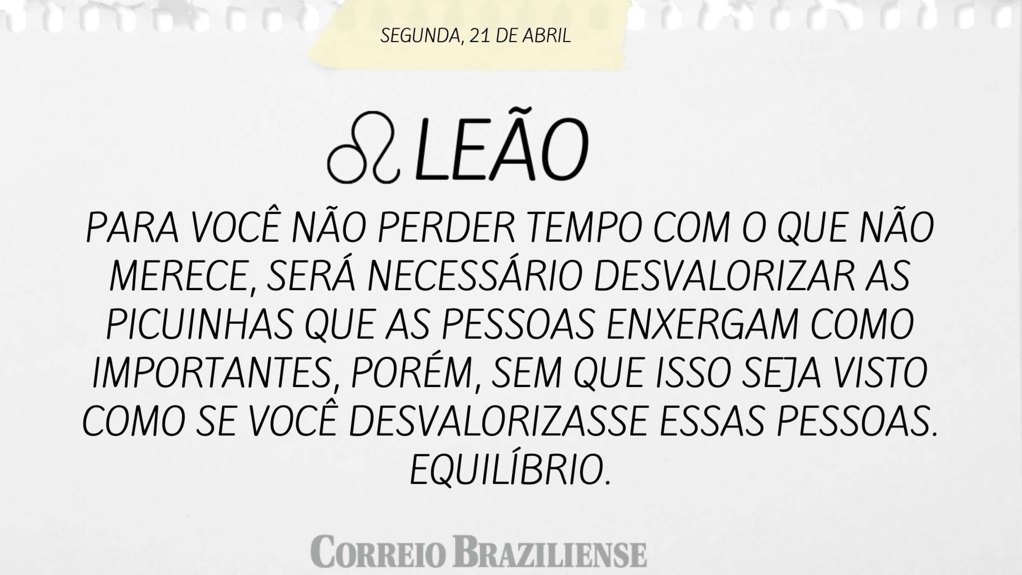 Signos | 21 de abril