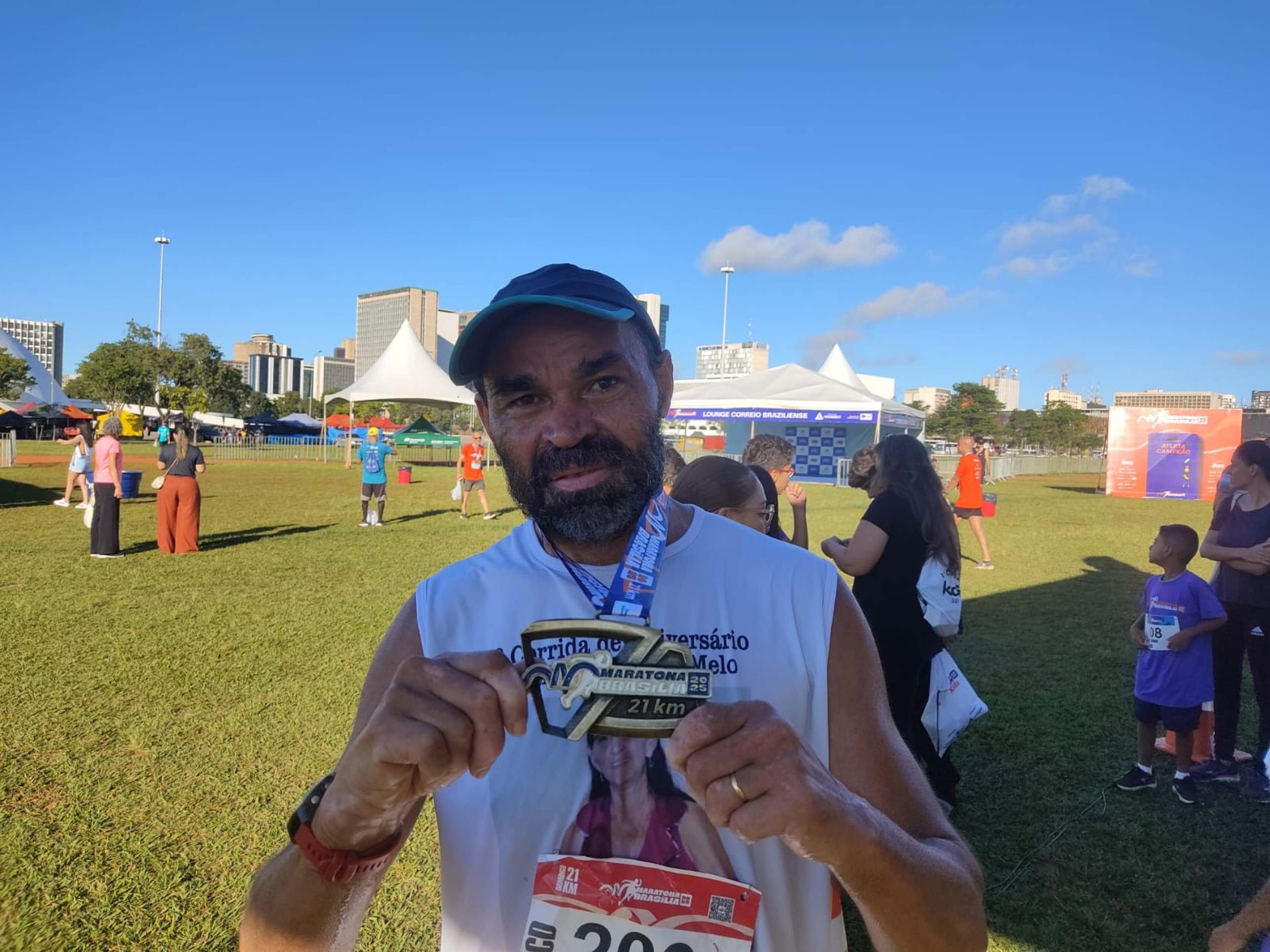 Ricardo Melo, 1&deg; lugar masculino PcD, tem 25 anos de estrada