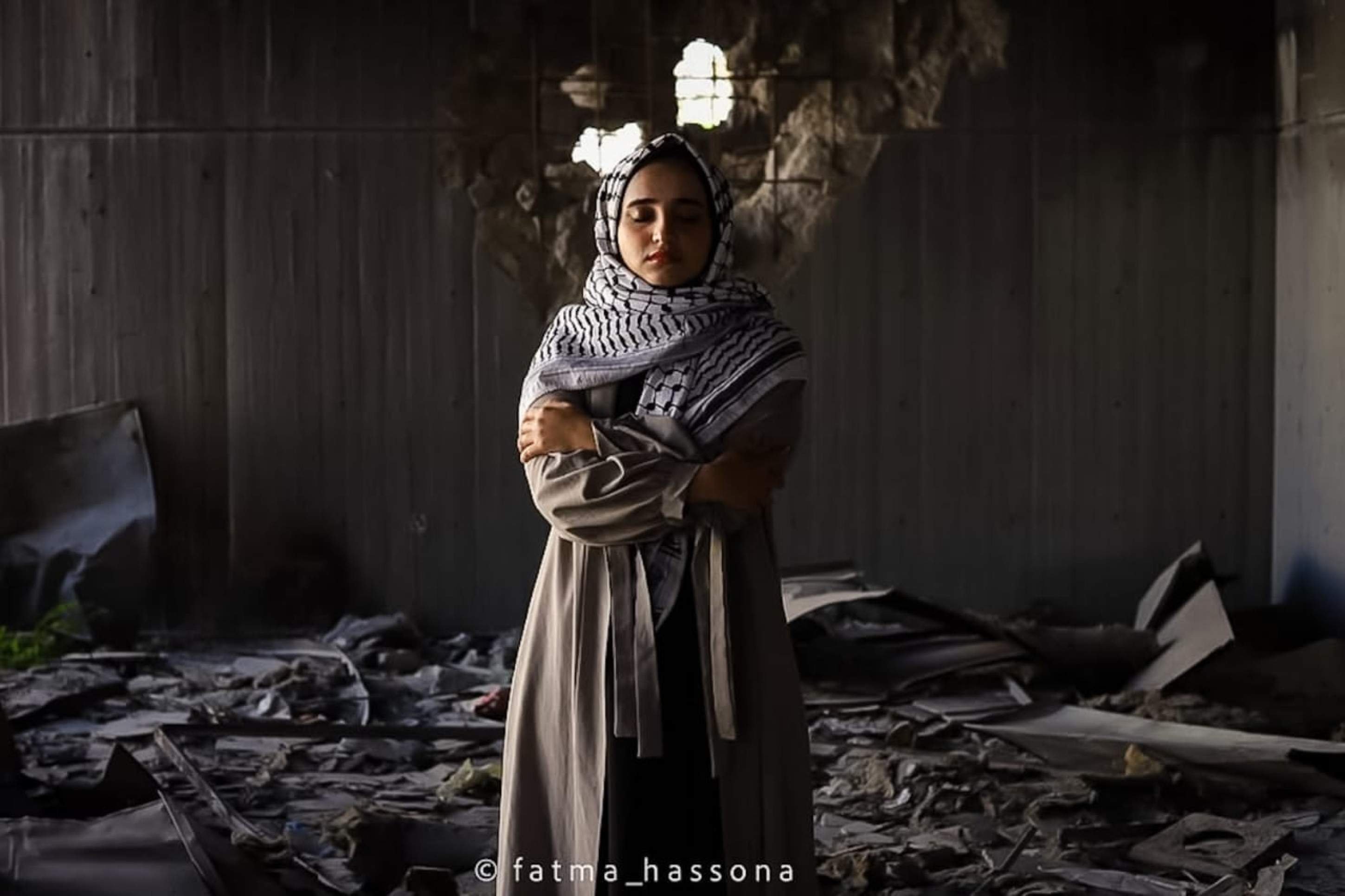 Foto feita por Fatma Hassouna