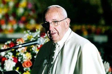 Apesar de outros papas também terem lançado registros musicais, Francisco foi o primeiro a explorar o gênero com tanta liberdade -  (crédito:  La Cancillería de Ecuado/Wikimédia Commons)