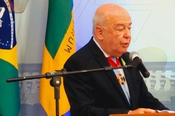 Angelo Oswaldo disse que jeito mineiro de fazer política ficou relegado aos livros de história e criticou o acordo de Mariana -  (crédito: Jair Amaral/EM/DA. Press)