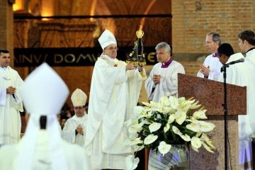 Papa Francisco na Jornada Mundial da Juventude, no Rio de Janeiro, em 2013 -  (crédito: Ed Alves / CB/DaPress)