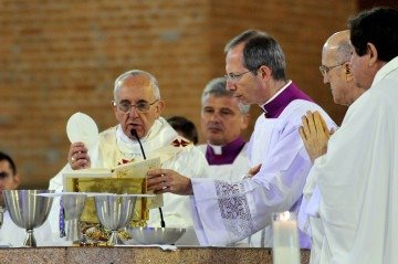 Papa Francisco na Jornada Mundial da Juventude, no Rio de Janeiro, em 2013