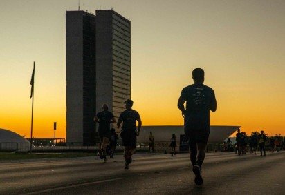  Aniversario de Brasilia. Maratona de Brasilia.  -  (crédito:  Mariana Campos/CB/D.A Press) - Aniversario de Brasilia. Maratona de Brasilia.  -  (crédito:  Mariana Campos/CB/D.A Press)