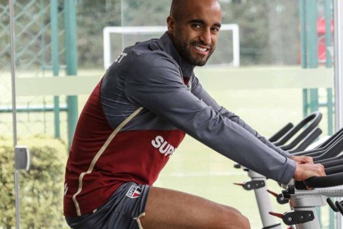 Lucas Moura está fora de ação há mais de um mês - (crédito: Foto: Erico Leonan / São Paulo FC) Lucas Moura está fora de ação há mais de um mês - (crédito: Foto: Erico Leonan / São Paulo FC)