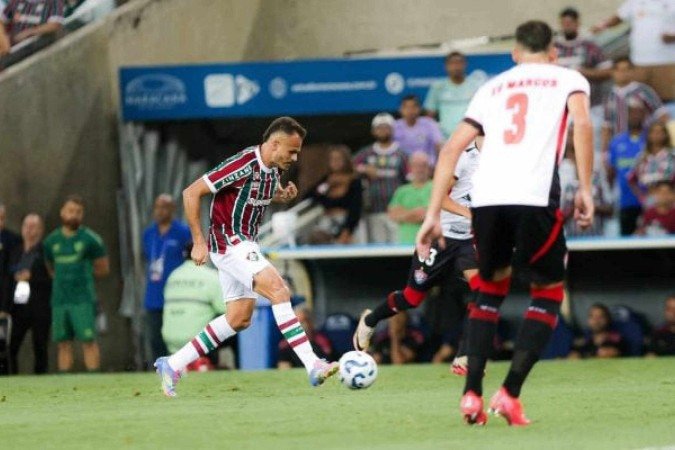 Renê atuou pelos 90 minutos no empate do Fluminense com o Vitória -  (crédito: Foto: MARINA GARCIA / FLUMINENSE F.C.)