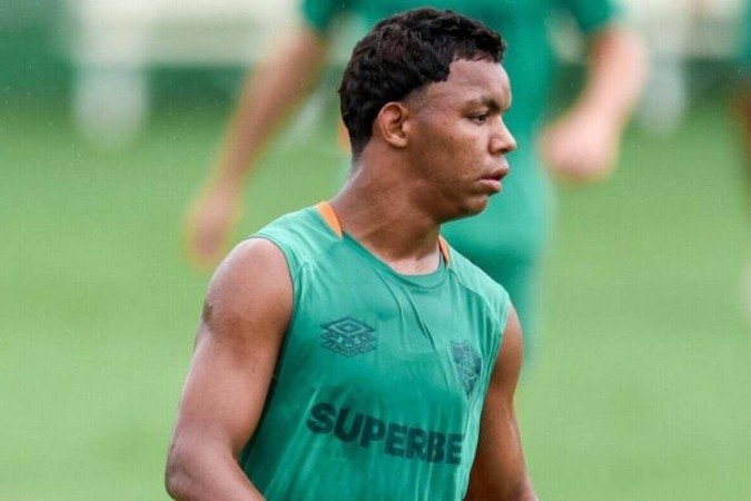 Atacante Wesley Natã, do Fluminense, está entre os que viajaram ao Chile -  (crédito: Foto: MARCELO GONÇALVES / FLUMINENSE F.C.)
