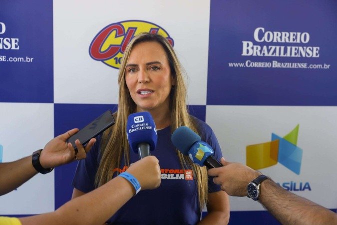 A vice-governadora Celina Leão afirmou que só não correu este ano porque fez um procedimento no joelho - (crédito: Mariana campos/CB/D.A Press) A vice-governadora Celina Leão afirmou que só não correu este ano porque fez um procedimento no joelho - (crédito: Mariana campos/CB/D.A Press)