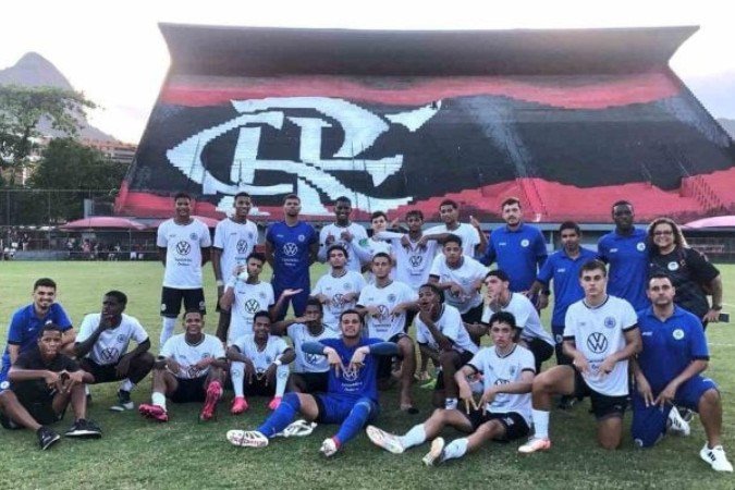 Resende ganhou 'carona' do Flamengo, escapou do W.O e ganhou o jogo pela Copa Rio sub-20 - (crédito: - Foto: Thaís Penna/Resende FC) Resende ganhou 'carona' do Flamengo, escapou do W.O e ganhou o jogo pela Copa Rio sub-20 - (crédito: - Foto: Thaís Penna/Resende FC)