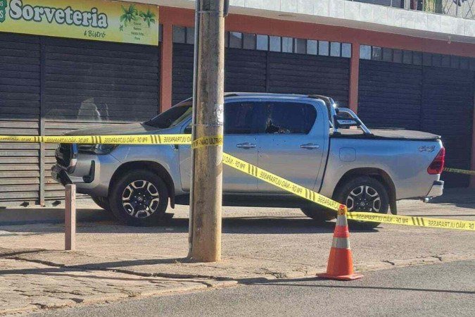 Casal é assassinado a tiros dentro de caminhonete no Gama - (crédito: Material cedido ao Correio) Casal é assassinado a tiros dentro de caminhonete no Gama - (crédito: Material cedido ao Correio)