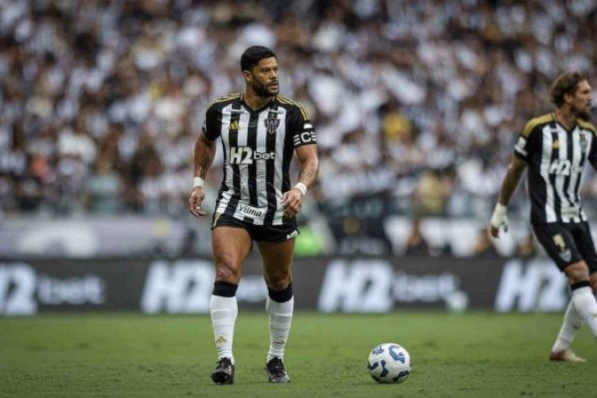 Hulk, atacante do Atlético Mineiro - (crédito: Pedro Souza / Atlético) Hulk, atacante do Atlético Mineiro - (crédito: Pedro Souza / Atlético)