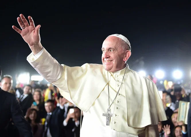 O nome de Jorge Bergoglio não estava entre os favoritos para sucessão de Bento XVI - (crédito: Divulgação/Presidencia de la República Mexicana ) O nome de Jorge Bergoglio não estava entre os favoritos para sucessão de Bento XVI - (crédito: Divulgação/Presidencia de la República Mexicana )