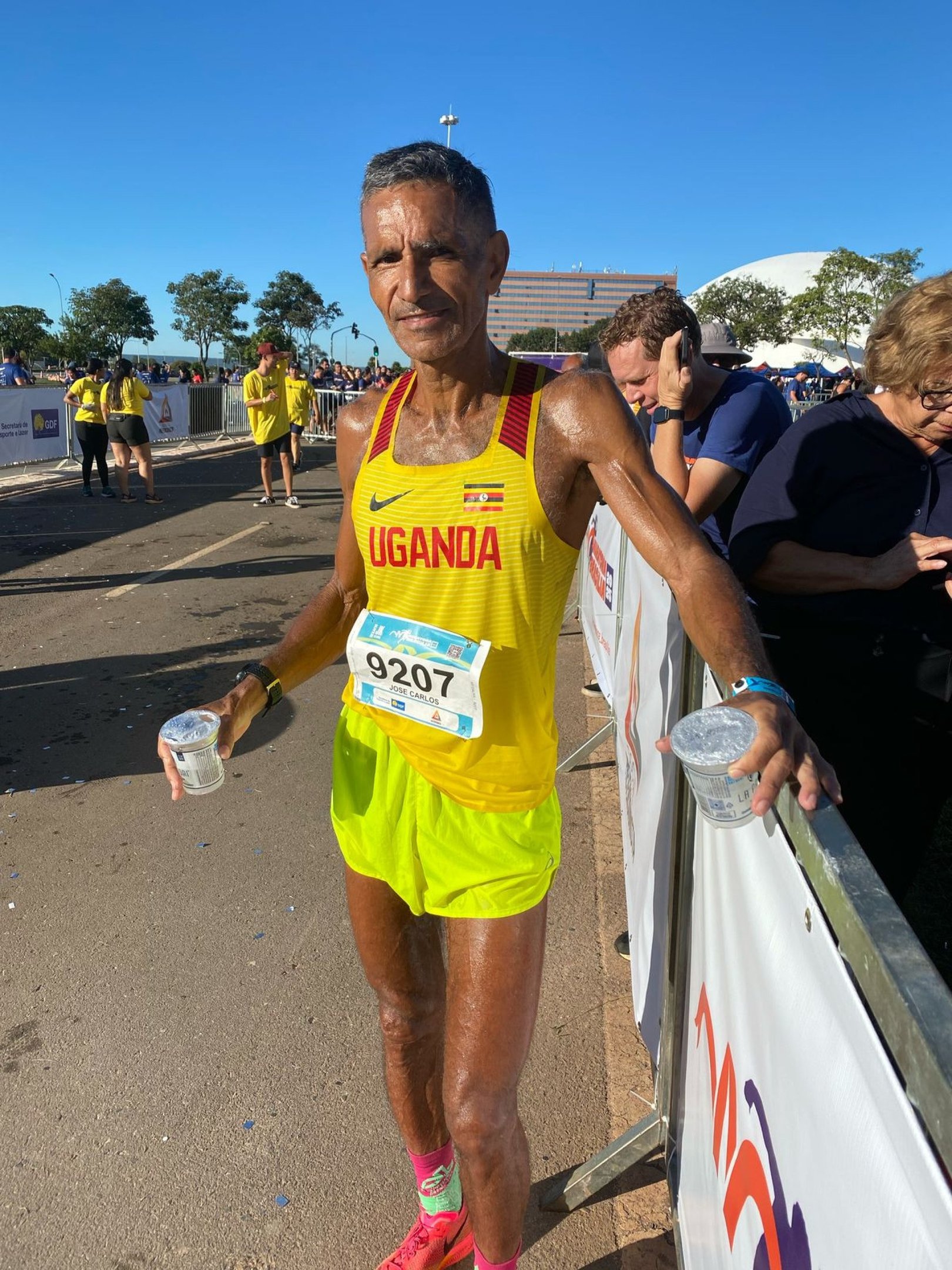 Jos&eacute; Carlos veio do Rio de Janeiro para correr em Bras&iacute;lia