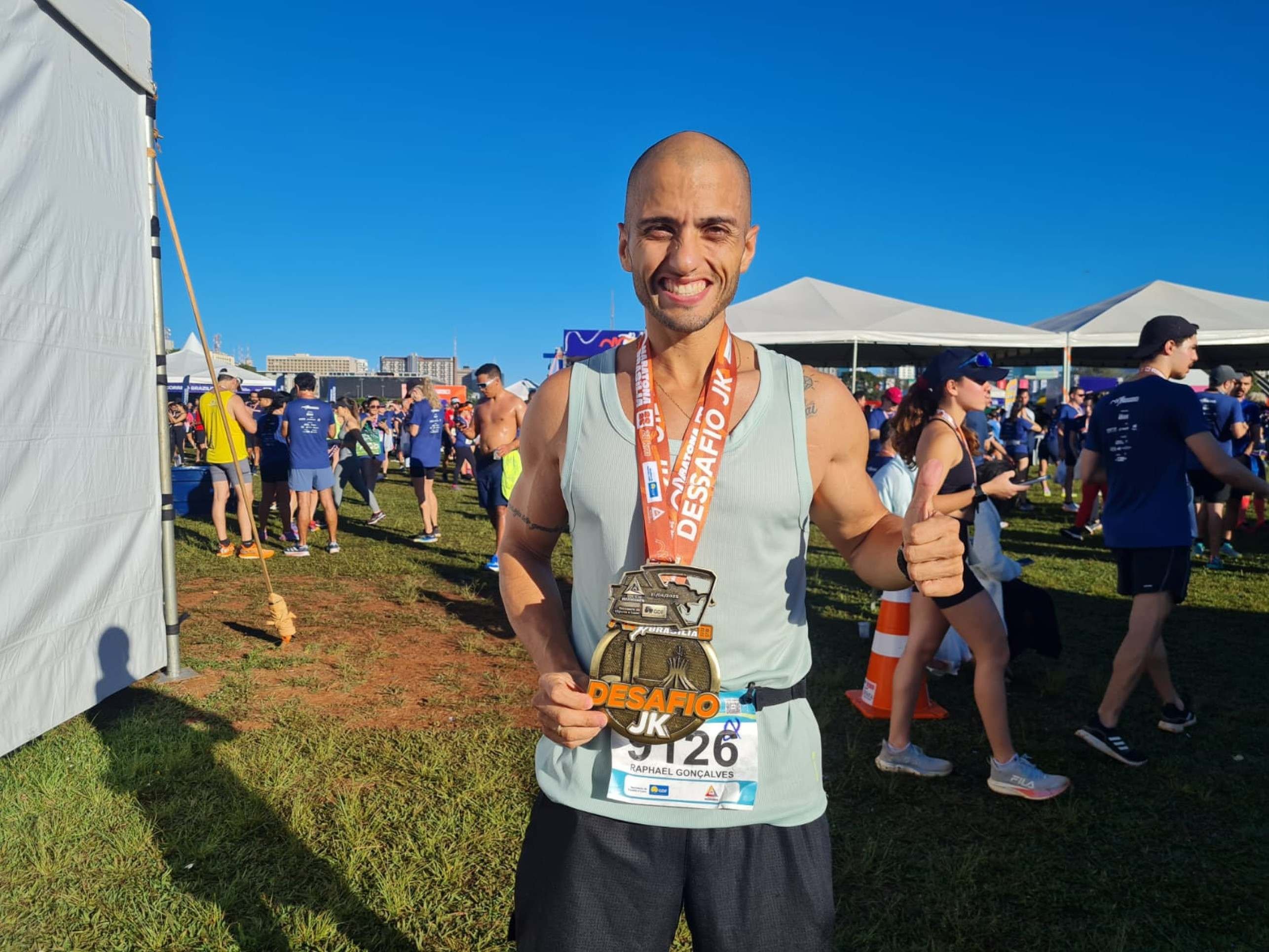 Maratona Brasília: vencedor do Desafio JK perde 41kg desde a entrada no esporte