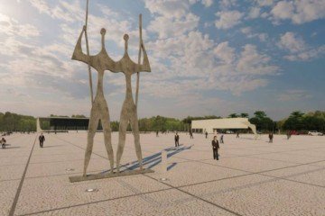 Imagem do projeto de restauração Praça dos Três Poderes -  (crédito: IPHAN)