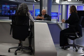  22/04/2025 Bruna Gaston CB/DA Press. CB Poder. Dom Raymundo Damasceno Assis, cardeal arcebispo emérito de Aparecida e ex-presidente da CNBB, é o entrevistado do CB.Poder de hoje. -  (crédito: Bruna Gaston/CB/D.A Press)