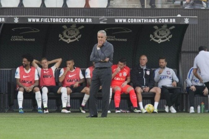 Corinthians é pego de surpresa com recusa de Tite -  (crédito: Daniel Augusto Jr. / Agência Corinthians)