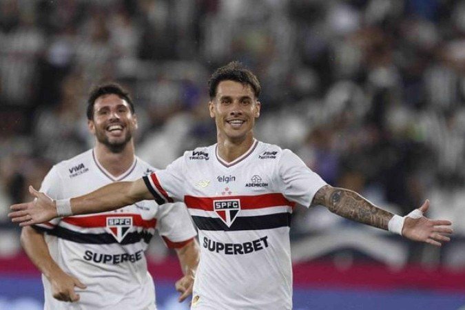 Ferreira pode chegar a cinco jogos seguidos marcando gols - (crédito: Foto: Rubens Chiri / São Paulo) Ferreira pode chegar a cinco jogos seguidos marcando gols - (crédito: Foto: Rubens Chiri / São Paulo)
