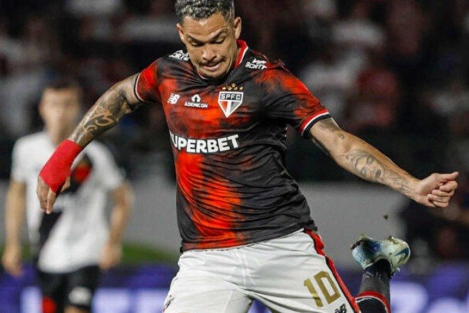 Luciano pode atuar como centroavante no São Paulo - (crédito: Foto: Rubens Chiri / São Paulo FC) Luciano pode atuar como centroavante no São Paulo - (crédito: Foto: Rubens Chiri / São Paulo FC)