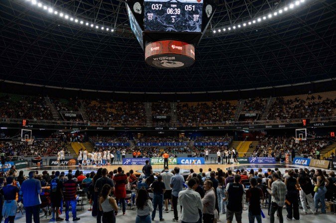 Brasília está de volta na briga pelo título do NBB após período de jejum longe dos playoffs - (crédito: Matheus Maranhão/Brasília Basquete) Brasília está de volta na briga pelo título do NBB após período de jejum longe dos playoffs - (crédito: Matheus Maranhão/Brasília Basquete)