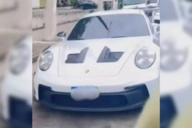 Porsche de Neymar - (crédito: Reprodução / Redes Sociais) Porsche de Neymar - (crédito: Reprodução / Redes Sociais)