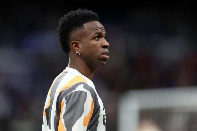 Vini Jr. quase se tornou jogador do Barcelona, revelou agente - (crédito: Foto: Alex Caparros/Getty Images) Vini Jr. quase se tornou jogador do Barcelona, revelou agente - (crédito: Foto: Alex Caparros/Getty Images)