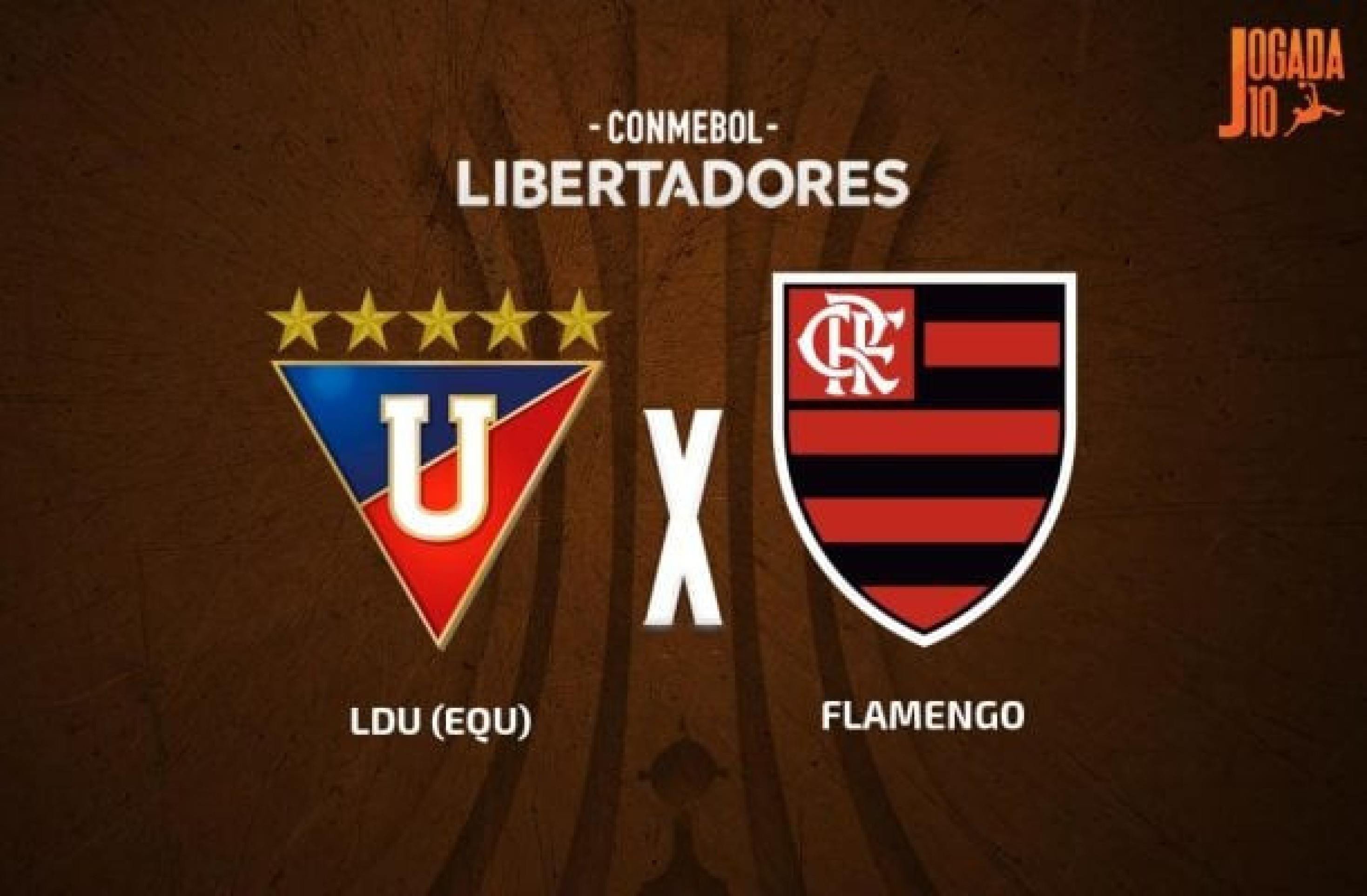 LDU x Flamengo, AO VIVO, com a Voz do Esporte, às 17h30