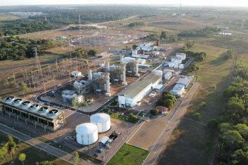 O projeto da UTE Brasília compreende três turbinas a gás, três caldeiras de recuperação, uma turbina a vapor e um condensador resfriado a ar -  (crédito: Reprodução)