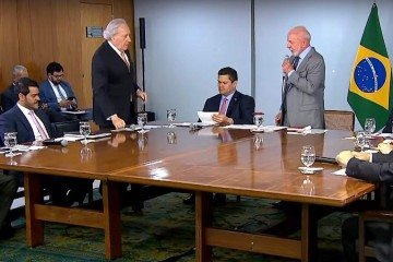 Para Lula, o texto coloca o governo federal 'à disposição' para ajudar os estados no combate à criminalidade, sem interferir em sua autonomia -  (crédito: Reprodução/CanalGov)