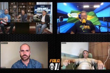 O STF justificou que a participação de Bolsonaro na live 'demonstrou a possibilidade de ser citado e intimado' -  (crédito: Reprodução/YouTube)