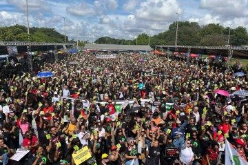 Assembleia ocorreu na manhã desta quarta (23) na Funarte -  (crédito: Bruna Pauxis/CB/DA Press)