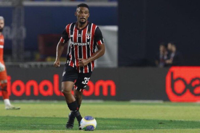 SABINO - Entrou nos últimos minutos. SEM NOTA - Foto: Divulgação/São Paulo
