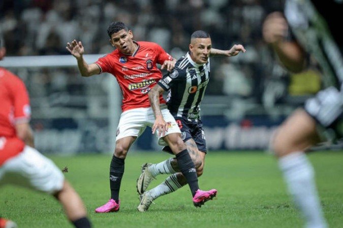 Atlético nunca perdeu para oponentes venezuelanos em torneios continentais - (crédito: Foto: Pedro Souza / Atlético) Atlético nunca perdeu para oponentes venezuelanos em torneios continentais - (crédito: Foto: Pedro Souza / Atlético)